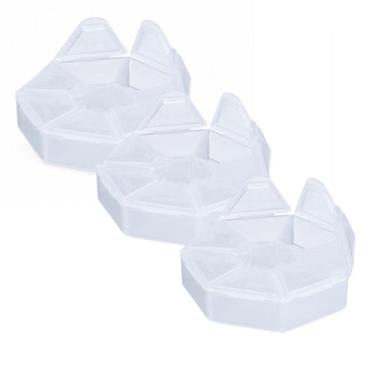 Imagem de Kit 3 Porta Medicamentos Compacto Para Viagem - Escolha Vip