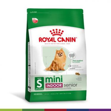 Imagem de Ração Seca Mini Indoor Senior para Cães Idosos de Porte Pequeno com 8 