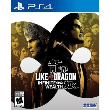 Imagem de Jogo Sega Like a Dragon Infinite Wealth para Playstation 4 Midia Fisica Aventura RPG Preto