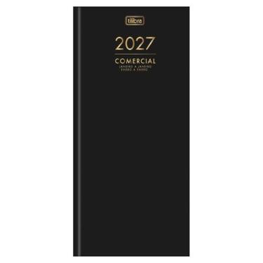 Imagem de Agenda comercial 2027 costurado 208 fls M8 Tilibra