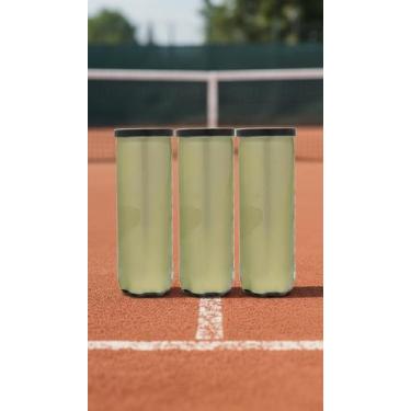 Imagem de Kit 3 Tubos Bola Tênis Premium Saibro 9 Bolas - Congratulations Store
