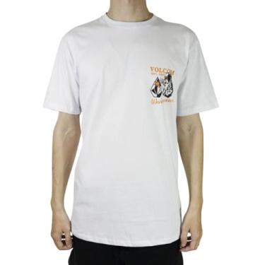 Imagem de Camiseta Volcom Silk MC Workwear Welder Branco, P, Branco