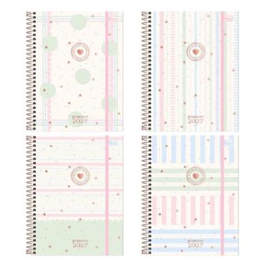 Imagem de Planner Espiral Capa Dura Soho 2027 - 17,7x24 cm - Capas Sortidas - Ti