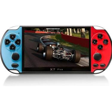 Imagem de Console Game Portátil X7 Plus De 5.1 (Tela Grande) Polegadas Vermelho 