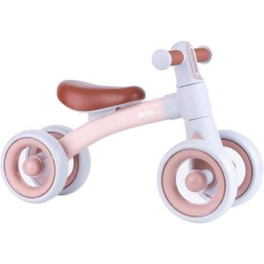 Imagem de Bicicleta De Equilíbrio Com Luz Rosa Buba - 22990