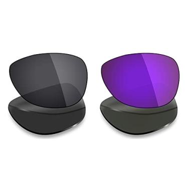 Imagem de 2 pares de lentes polarizadas de substituição da Mryok para óculos de sol Oakley Crosshair New 2012 – Opções