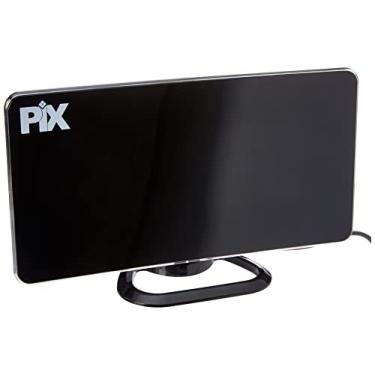 Imagem de PIX Antena Interna Curva Black Piano Plug 90 Graus, Pix, 008-9502