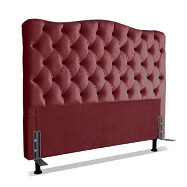 Imagem de Cabeceira Para Cama Box Queen 1,6 M Realeza (Suede Marsala)