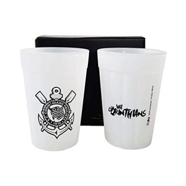 Imagem de Allmix - Copo Americano 190Ml Prime Luva C/2 Corinthias Branco Allmix 2010339