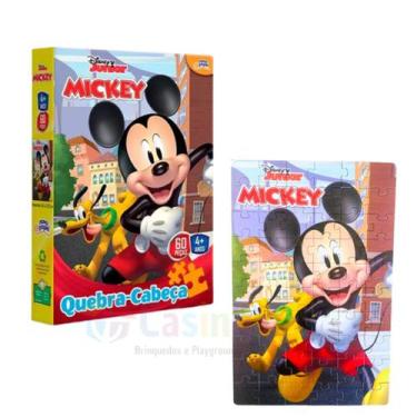 Imagem de Quebra-Cabeça Mickey 60 Peças 8000 Toyster