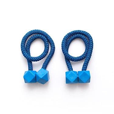 Imagem de Correia de cortina sem perfuração simples, sem instalação, fivela magnética, prendedores de cortina, suportes de cortina, T1,1 Pcs