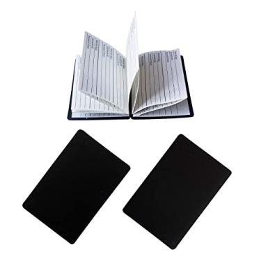 Imagem de AppleTofu Guardador de senha magnético – Diário de bolso com senha de tamanho de cartão de crédito – Livro de carteira magnética, nome de site, nome de usuário, identidade, organizador de senhas