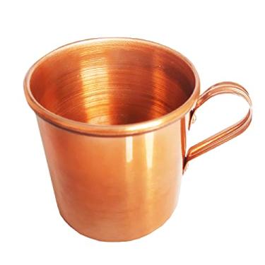Imagem de Kit Jogo 50 Caneca Copo Moscow Mule Alumínio Cor Cobre 350ml