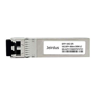 Imagem de Jeirdus Módulo transceptor SFP+ Intel E10GSFPSR 10GBASE-SR SFP+, 10Gb/s SFP+ SR (MMF, 850nm, 300 metros, LC)