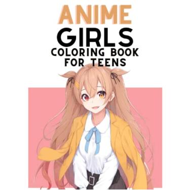 Imagem de Anime Coloring Book For Teens: Cute Japanese Anime Coloring Pages for Teens and Adults