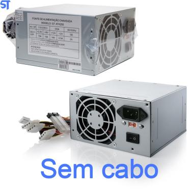 Imagem de Fonte de Alimentação atx Goldentec 250W Real (gt ATX250) S/Cabo