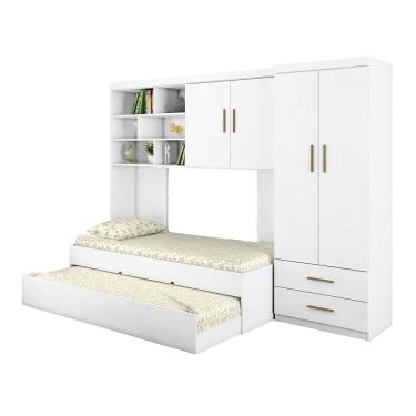 Imagem de Quarto de Bebê Completo Chiara Phoenix Baby Branco