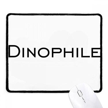 Imagem de Mousepad Dinophile com borda costurada e elegante para jogos