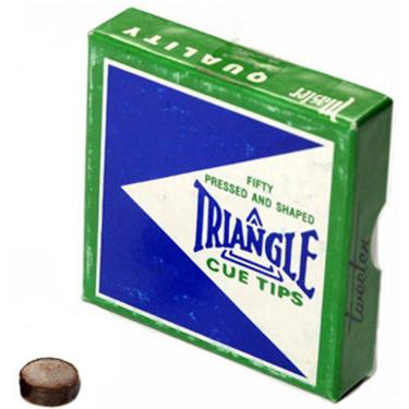 Imagem de 2 Sola Triangle 12mm Taco De Sinuca Bilhar Oficial