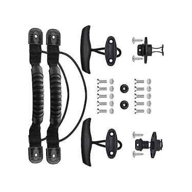 Imagem de rockible Alças de transporte de caiaque de montagem de de caiaque Tampões de embornal de caiaque Alça em T para barco canoa