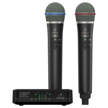 Imagem de Behringer ULTRALINK ULM302MIC High-Performance 2.4 GHz Digital Wireless System with 2 Handheld Microphones and Receiver
