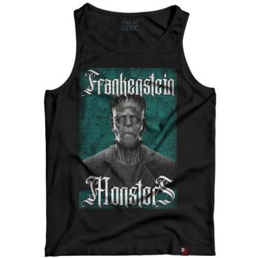Imagem de Camiseta Regata Frankenstein Filme Terror Série - King Of Geek