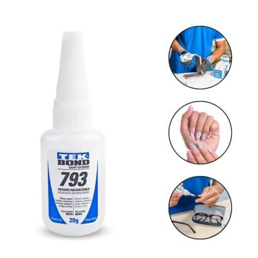 Imagem de Super Cola Instantânea Tek Bond 793 20g Adesivo Versátil