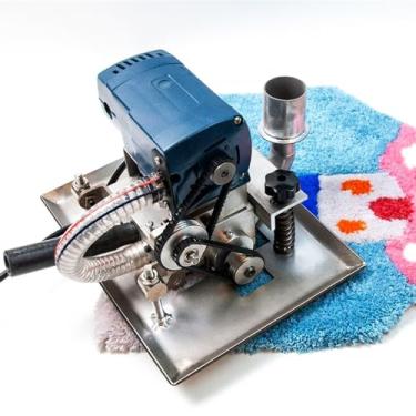 Imagem de Aparador de carpete, máquina de corte de tapete plano portátil com profundidade ajustável Tesoura de tufos de carpete Escultor de relva, para tapete feito à mão Tapete de carpete tufado limpo com lâ