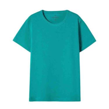 Imagem de Camiseta Básica Hering Kids Infantil Menino Modelagem Regular Verde