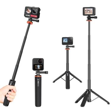 Imagem de Mini tripé Gopro extensível VRIG de 51 cm, tripé portátil para DJI OSMO Action 5Pro/4/3, GoPro Max Hero 13 12 11 10 9 8 7 6 5 4 3 3+ 2 1 Session, Insta360 X5/X4