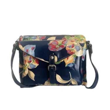 Imagem de Patricia Nash | Bolsa transversal de couro Avellino, Le Fleur