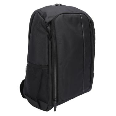 Imagem de Mochila para Câmera de Viagem, Bolsa para Câmera à Prova D'água DSLR SLR, Mochila Acolchoada para Fotografia Com Ombros Duplos e Compartimento para Laptop para Fotógrafos
