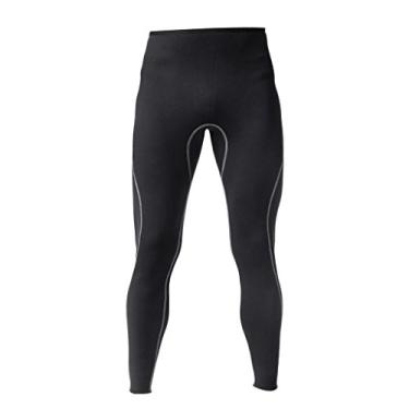 Imagem de Calça de mergulho feminina masculina neoprene esportes ao ar livre UV Suit leggings inverno natação canoa calça - P