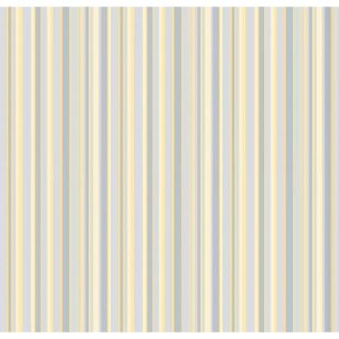 Imagem de Papel de Parede Safari Friends Listrado Amarelo SF6214