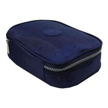 Imagem de Estojo Escolar Jumbo Feminino Quadrado Grande Unissex