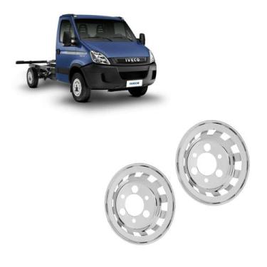 Imagem de Calota Americana Speed Dianteira Friso p Iveco Daily Aro 16 - Fabbof