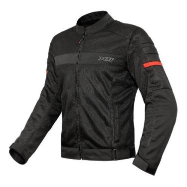 Imagem de Jaqueta x11 model super air ventilada leve moto motociclismo, M, Preto