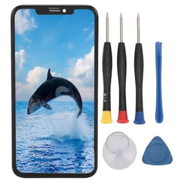 Imagem de para Kit de Reparo do Digitalizador de Tela de Toque de Telefone X Touch, Conjunto de Digitalizador de Tela de Toque 3D de 5,8 Polegadas Com Ferramenta de Reparo de Moldura para