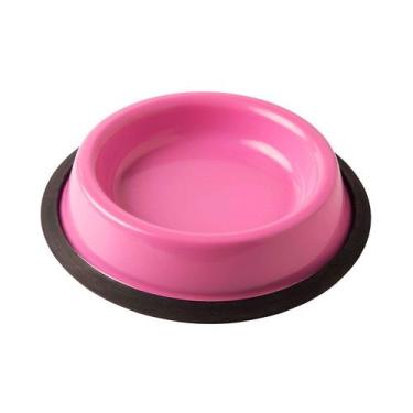 Imagem de Comedouro Royale Antiderrapante Rosa para Gatos