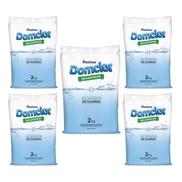 Imagem de Kit 5X Decantador Sulfato de Aluminio DomClor 2KG, Kit 5x Decantador S