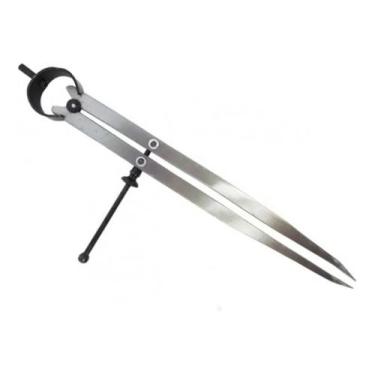 Imagem de Compasso Reto De Ponta 8 Polegada Aço Carbono- Eda