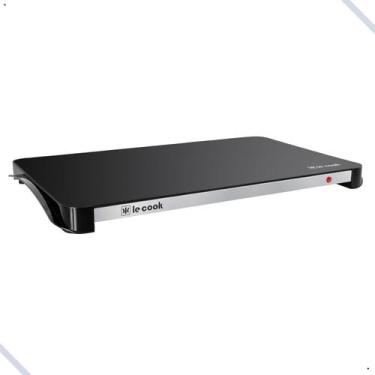 Imagem de Mesa Térmica Elétrica Rechaud Vidro Em Led 220v 500W - LE COOK