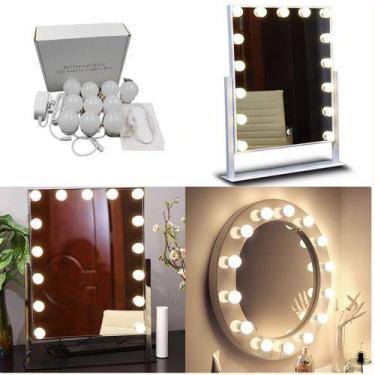Imagem de Luz De Espelho Arandela  Maquiagem Camarim Led Studio Glow - Mrvendas,