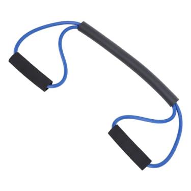 Imagem de Faixa de Resistência Com Alça, Faixa de Exercícios de Força do Braço para Exercícios Em Casa, Pilates e Muito mais. Faixa de Resistência Confiável e Confortável Feita de Material