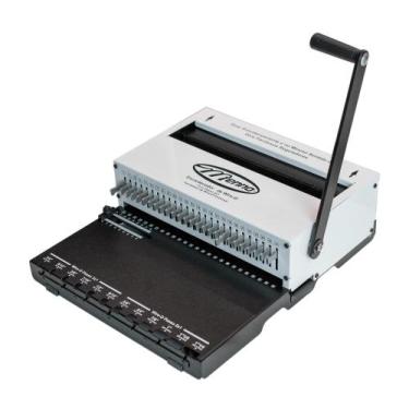 Imagem de Encadernadora De Wire-o 2x1 Conjugada Manual 15 Folhas - Menno