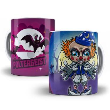 Imagem de Caneca Poltergeist Terror Halloween Porcelana Personalizada - Tio da C