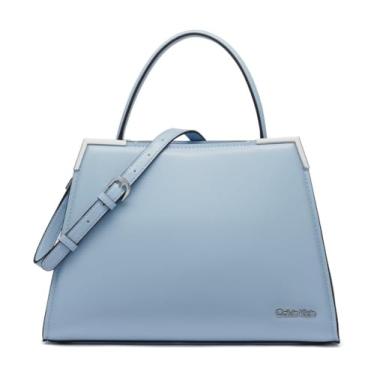 Imagem de Calvin Klein Bolsa Mica com compartimento triplo, Azul empoeirado, One Size