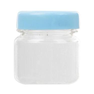 Imagem de Pote de Geléia Redondo Azul Claro - 10 Unidades - Mirandinha