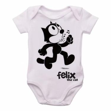 Imagem de body nenê criança roupa bebê  Félix O Gato - Empório Dutra, G   ( 4-8 