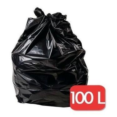 Imagem de Saco De Lixo 100 Litros Ultra-reforçado 100 Unid - - HIGIPACK